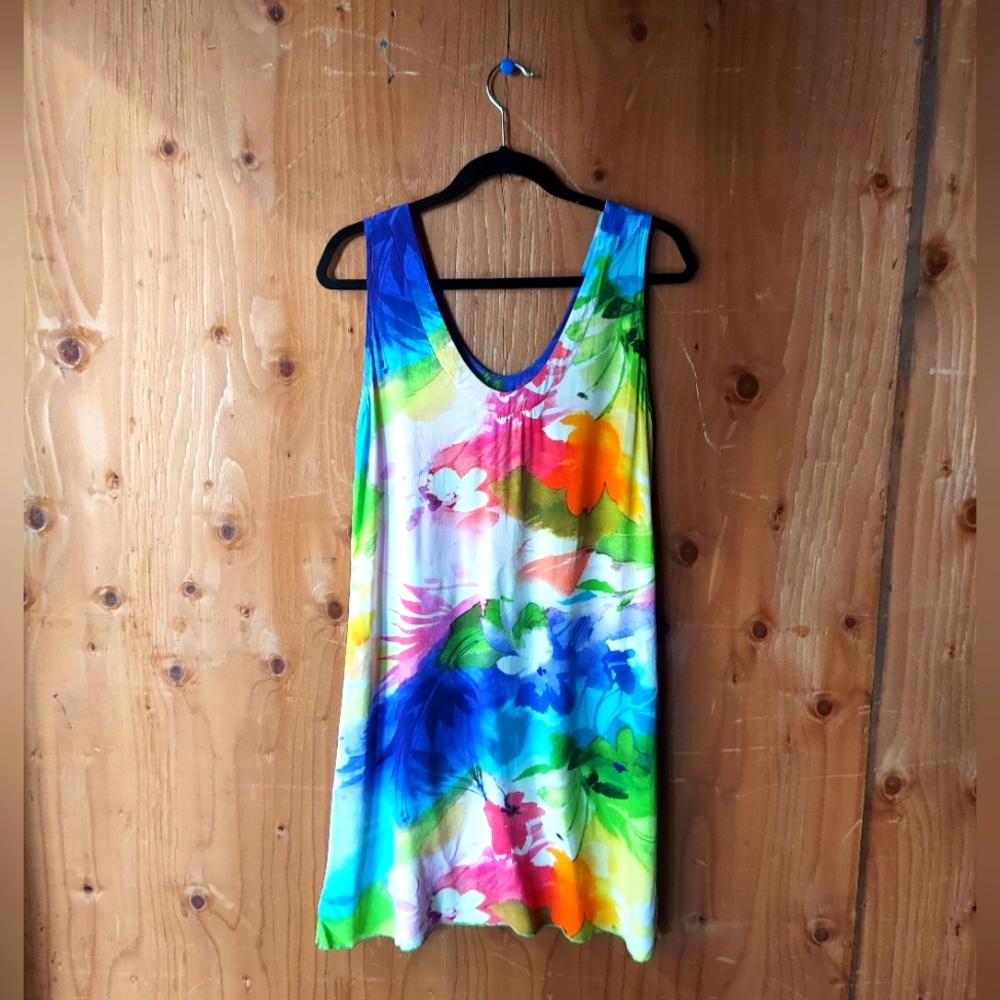 Jams World Multicolor Floral Patterned Sleeveless Dress - Picture 2 of 15